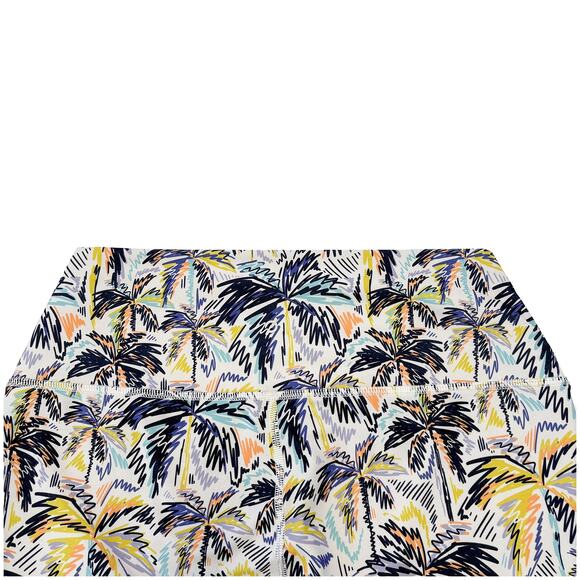 Peloton Cadent High Rise Bike Short Scribble Palm Print 7in | Retail $69 | Sz M - Picture 7 of 8